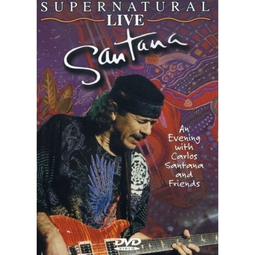 Supernatural Live Carlos Santana DVD Musical Concert Special Interests